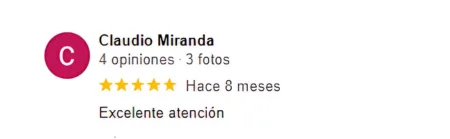 Opiniones en Google ⭐⭐⭐⭐⭐